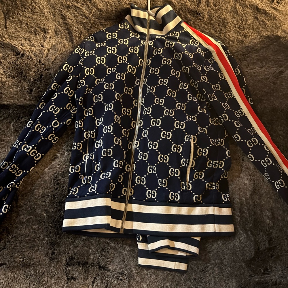 men's gucci tracksuit 2 piece set